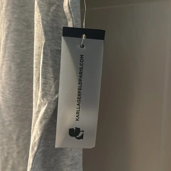 NWT Gray Karl Lagerfeld Paris Shirt Size 2X - Picture 4 of 4